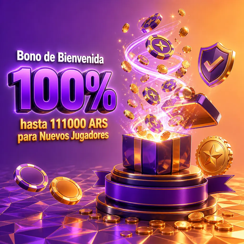 Bono de bienvenida 100% hasta 111000 ARS para nuevos jugadores en su primer depósito
