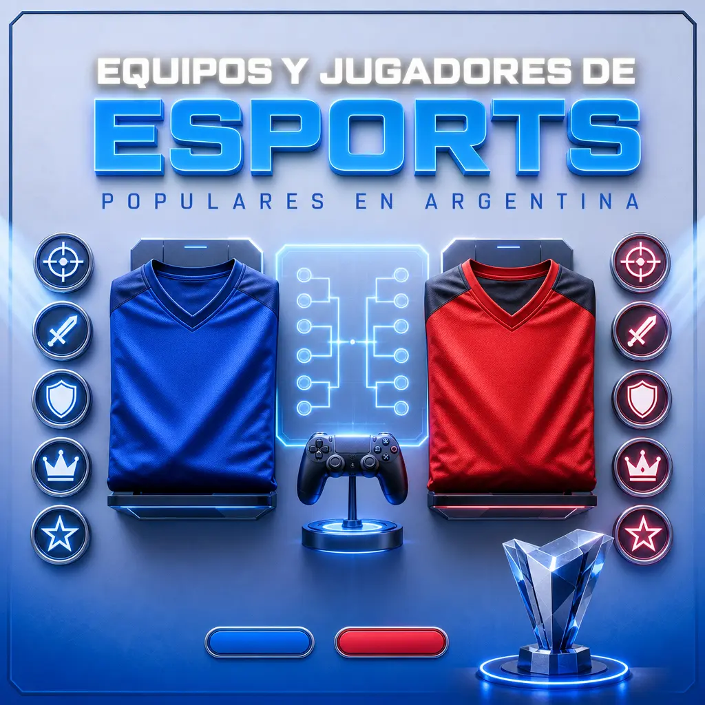 Equipos y jugadores destacados de esports en Argentina: KRÜ Esports, 9z Team, Isurus Gaming, Leviatán y beastcoast.
