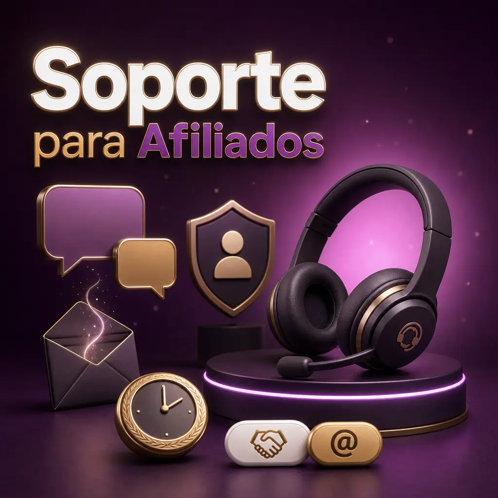 Gestor de cuentas de 22Bet Partners brindando soporte a afiliados en Argentina por chat y correo electrónico