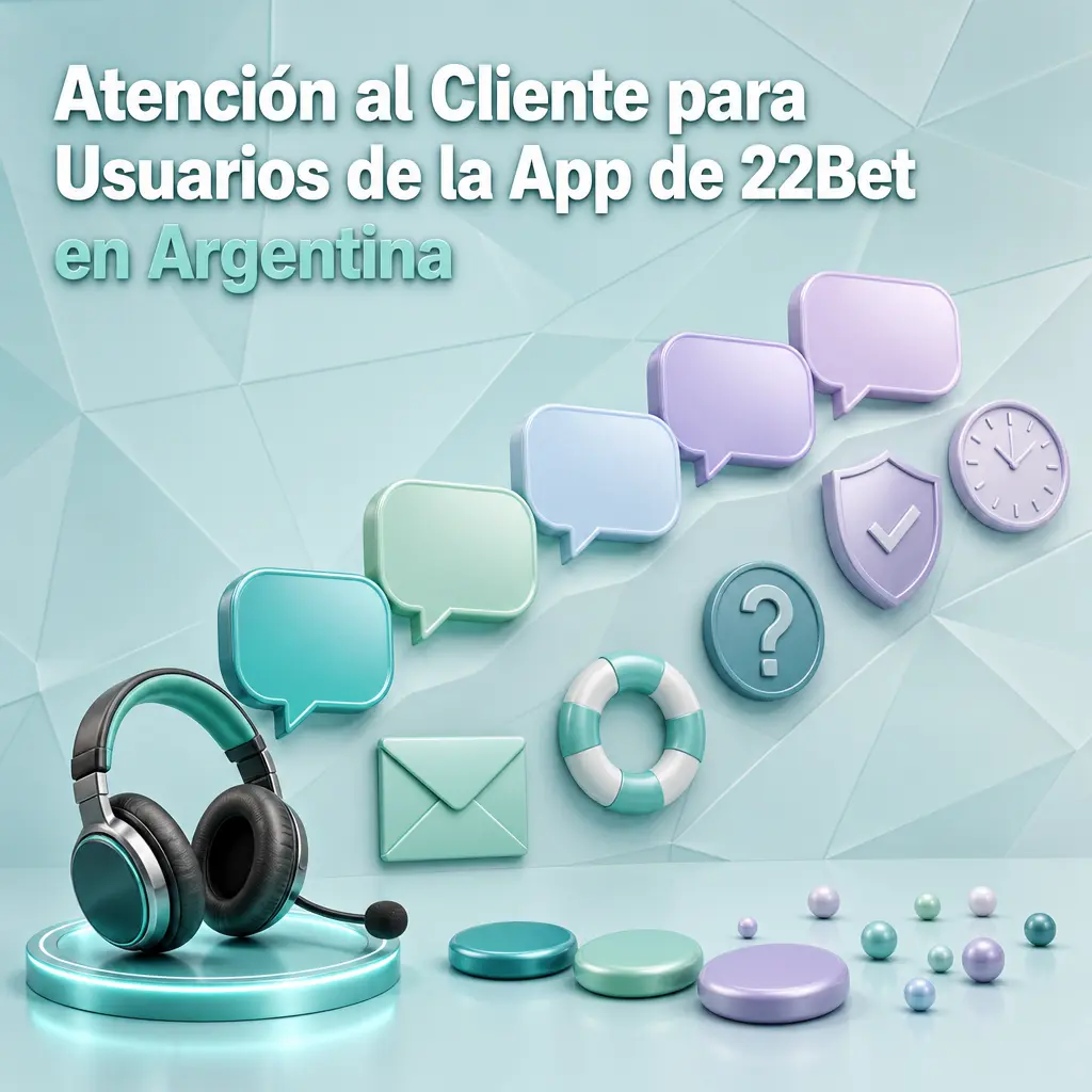 Atención al cliente 22Bet Argentina: chat en vivo, correo y teléfono disponibles 24/7 en español para usuarios de la app.