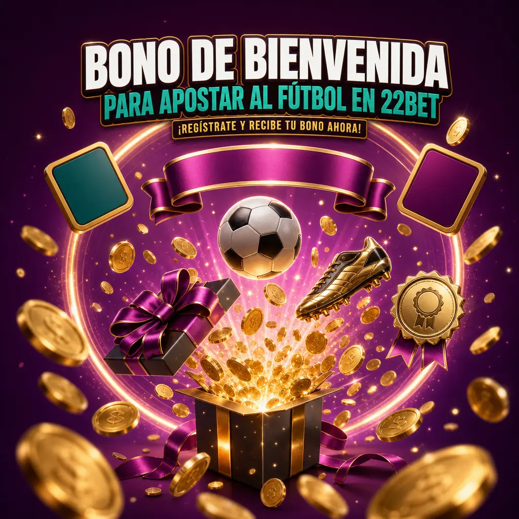 Bono de bienvenida de 22Bet: 100% hasta 111.000 ARS para apostar al fútbol con tu primer depósito