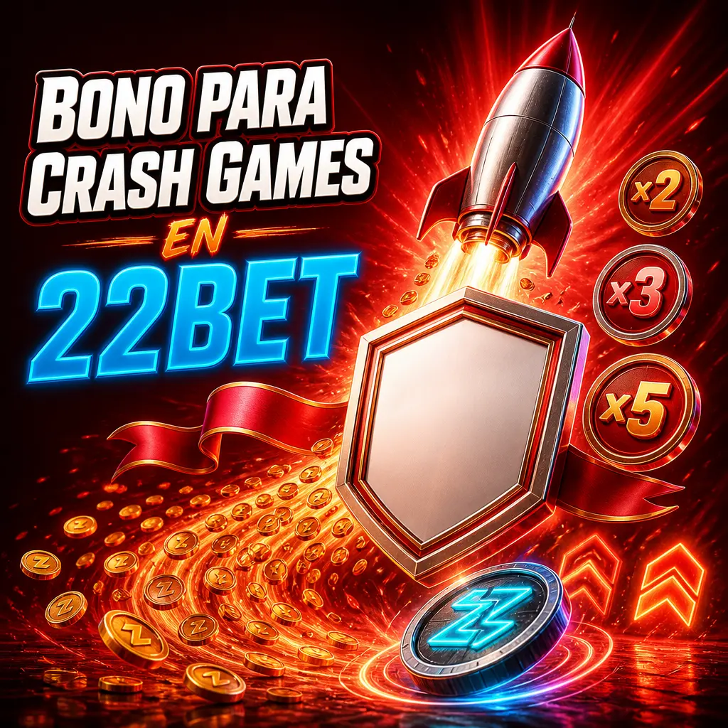 Bono de bienvenida 100% hasta 111000 ARS en 22Bet para jugar a los crash games