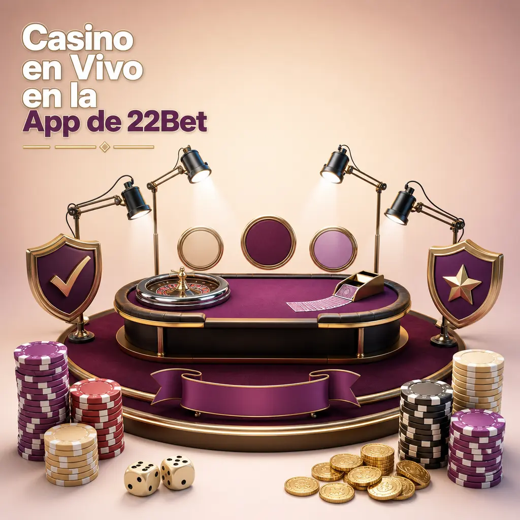 Casino en Vivo de 22Bet: mesas con crupieres reales en Full HD, ruleta, blackjack, bacará y game shows.