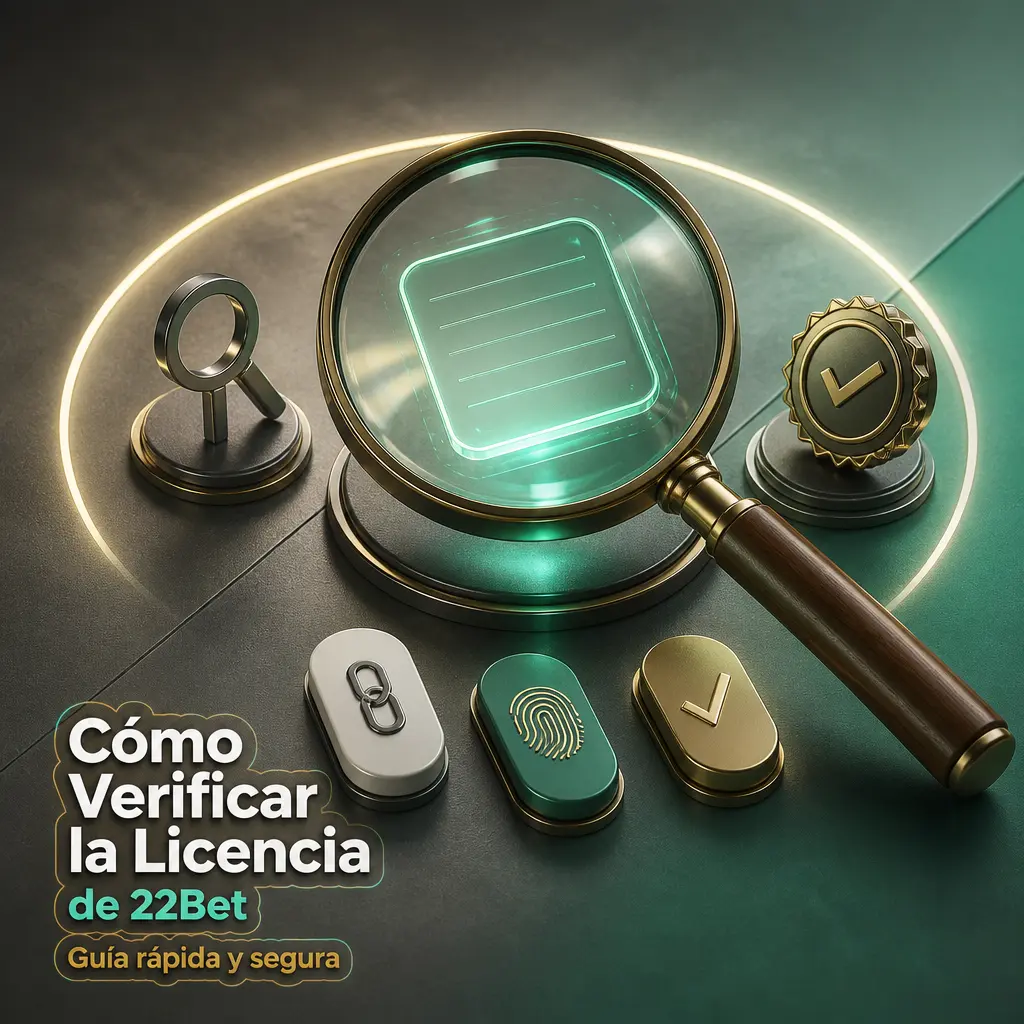 Captura que muestra cómo verificar la licencia 1668/JAZ de 22Bet en el registro del Curaçao Gaming Control Board