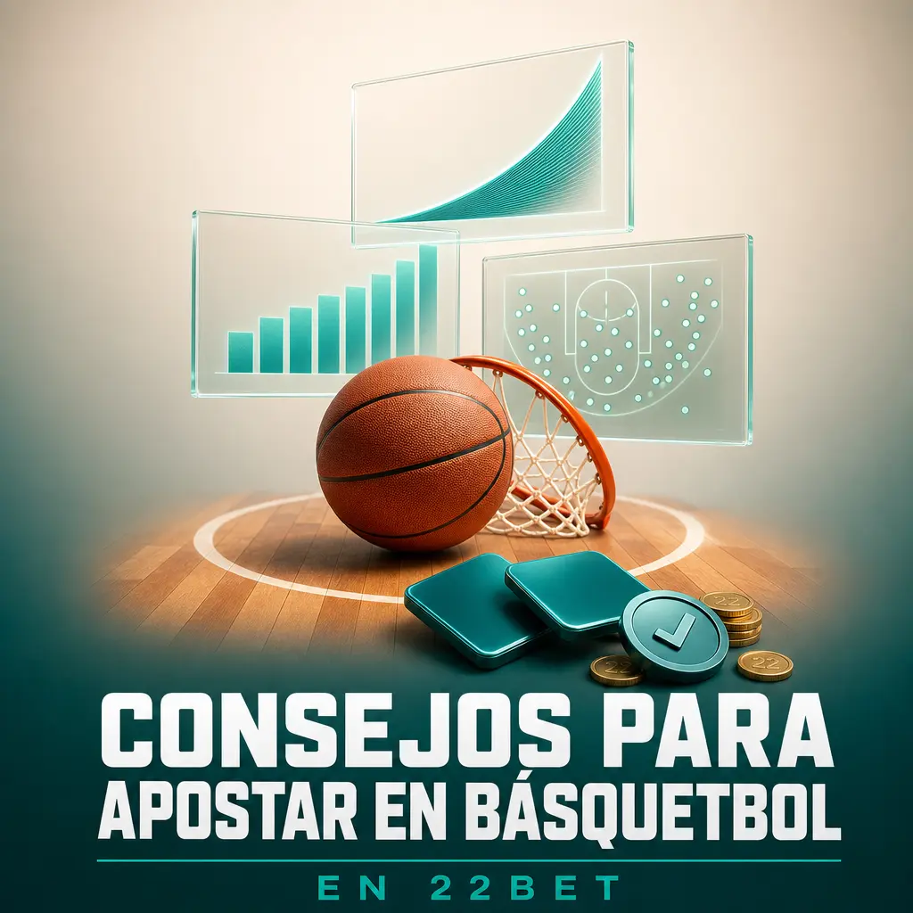 Consejos para apostar en básquetbol en 22Bet: estadísticas, lista de buena fe, factor cancha y gestión del bankroll