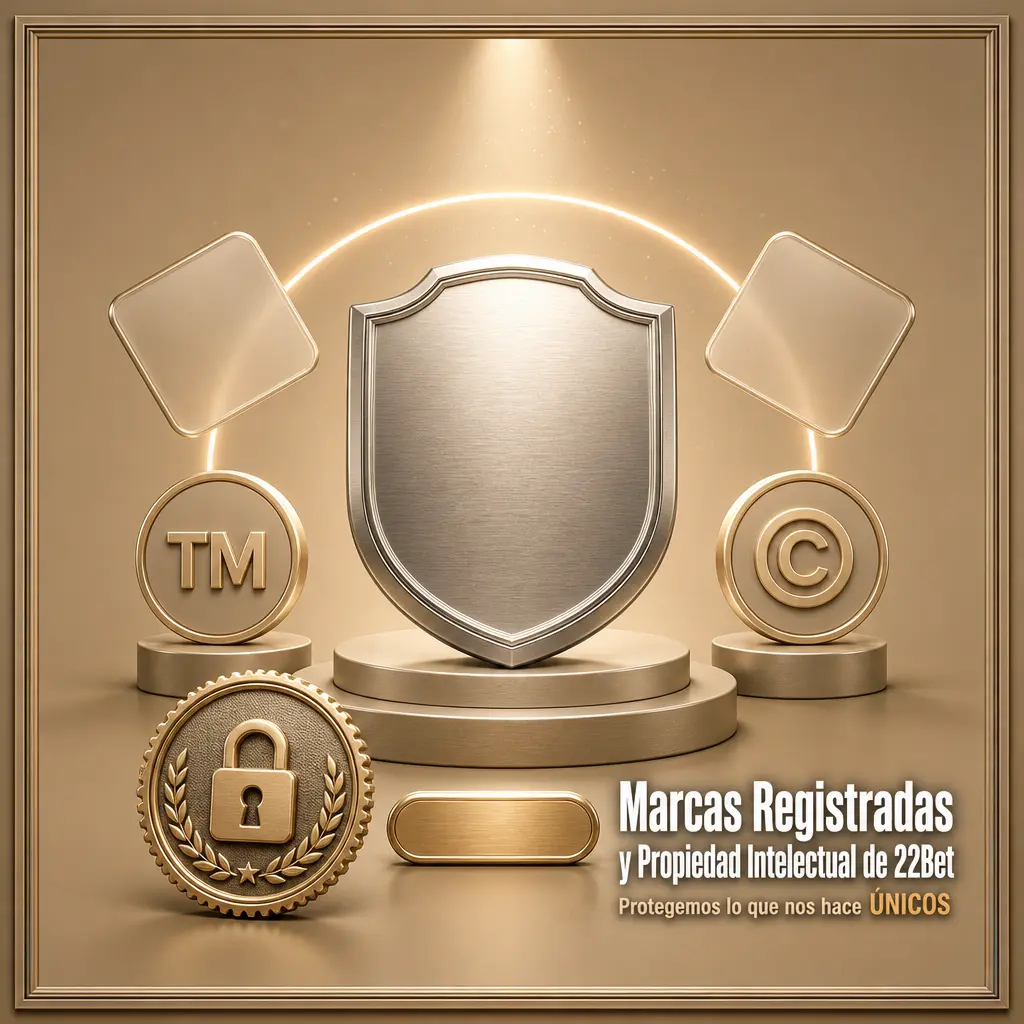 Logo y marcas registradas de 22Bet, propiedad intelectual protegida de Marikit Holdings N.V.