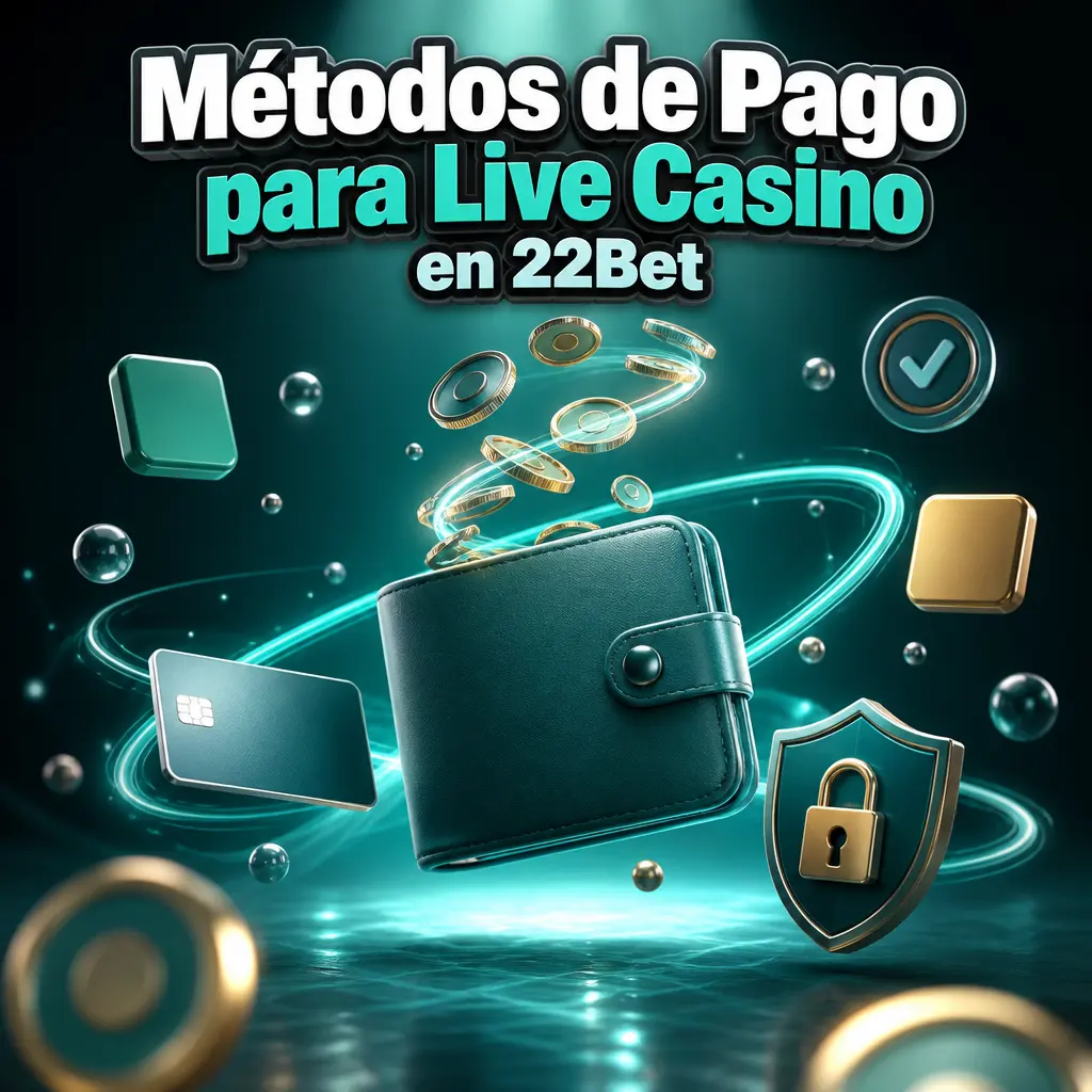 Métodos de pago disponibles en Live Casino de 22Bet: tarjetas, criptomonedas, billeteras electrónicas y transferencia bancaria