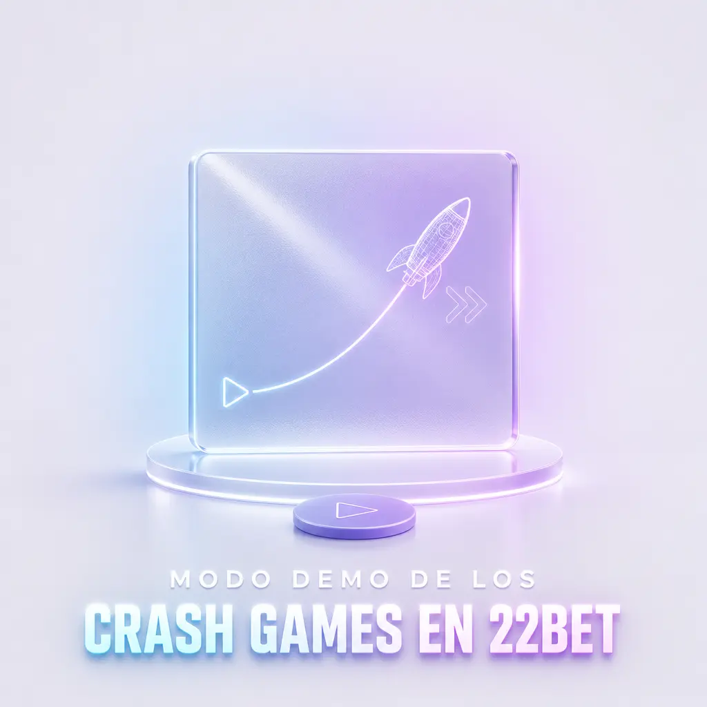 Modo demo de crash games como Aviator y JetX en 22Bet para probar antes de apostar dinero real