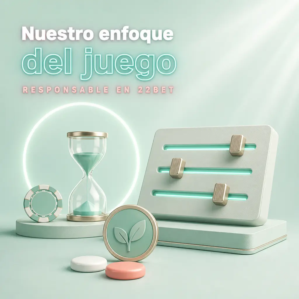 Enfoque de juego responsable en 22Bet: límites de tiempo y dinero para disfrutar apuestas y ruleta en vivo sin riesgos.