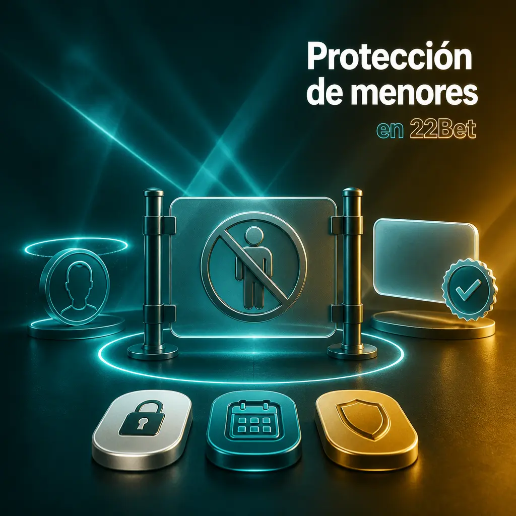 Protección de menores en 22Bet: verificación de edad con DNI y bloqueo de cuentas de menores de 18 años en Argentina